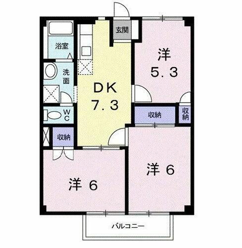 山梨県甲斐市玉川 常永駅 3DK アパート 賃貸物件詳細