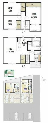 岡山県倉敷市茶屋町 賃貸一戸建て