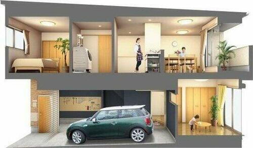 仮称）西之島中屋敷６８８連家轟