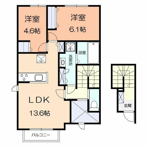 神奈川県横浜市神奈川区三枚町 賃貸アパート