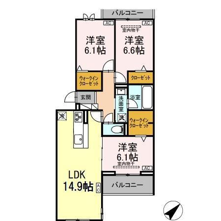 静岡県静岡市駿河区谷田 賃貸アパート