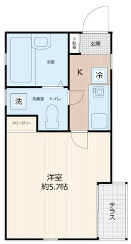 神奈川県横浜市磯子区磯子２丁目 賃貸アパート