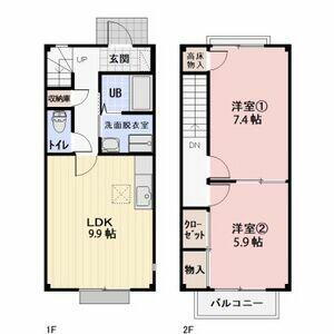 静岡県浜松市浜名区細江町三和 テラスハウス