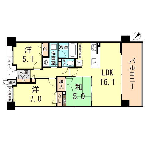 兵庫県伊丹市安堂寺町１丁目 賃貸マンション