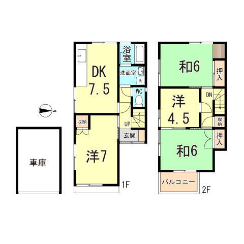 兵庫県神戸市兵庫区千鳥町２丁目 賃貸一戸建て