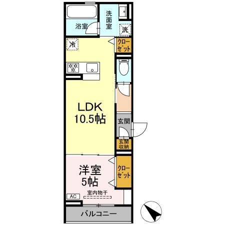静岡県静岡市清水区中之郷２丁目 賃貸アパート