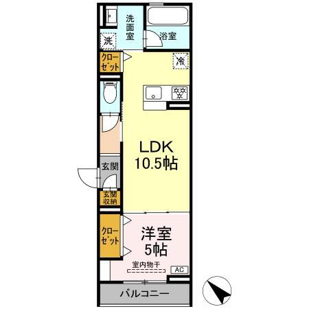 静岡県静岡市清水区中之郷２丁目 賃貸アパート