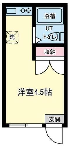 青蘭荘 1階 ワンルーム 賃貸物件詳細