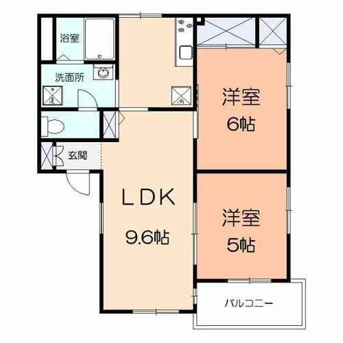 神奈川県横浜市港北区新吉田東５丁目 綱島駅 2LDK アパート 賃貸物件詳細