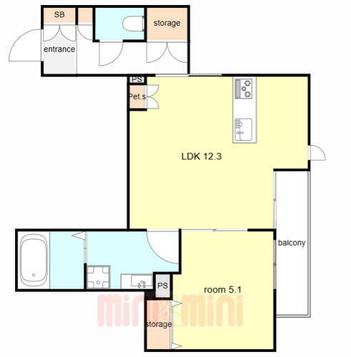 兵庫県神戸市東灘区田中町３丁目 賃貸マンション