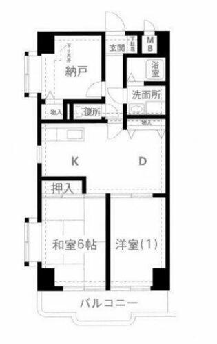 神奈川県横浜市都筑区仲町台４丁目 仲町台駅 2SDK マンション 賃貸物件詳細
