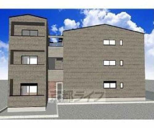 京都府京都市中京区西ノ京平町 3階建 