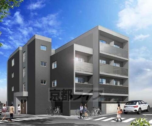 京都府城陽市寺田正道 地上3階地下1階建