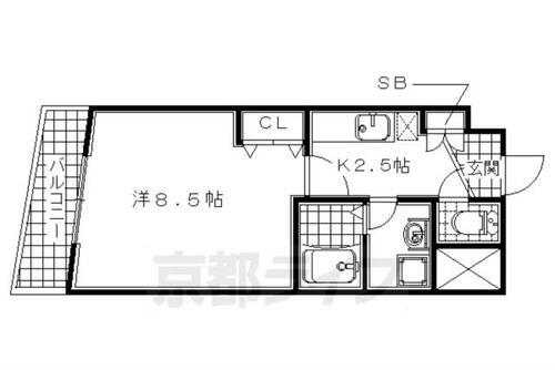 京都府京田辺市河原御影 新田辺駅 1K マンション 賃貸物件詳細