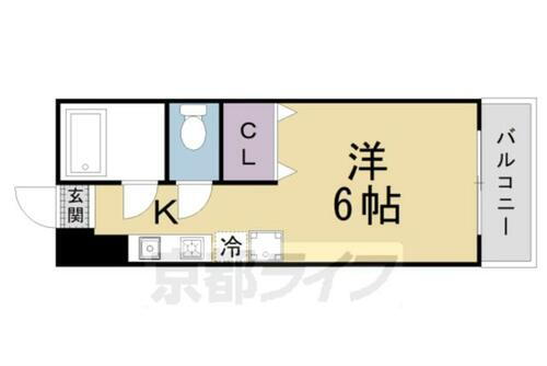 京都府京都市北区紫野西蓮台野町 北大路駅 1K マンション 賃貸物件詳細