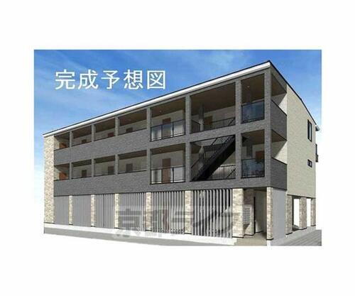 京都府京都市伏見区向島二ノ丸町 3階建