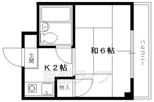 京都府京都市上京区大宮通一条下る下石橋南半町 今出川駅 1K マンション 賃貸物件詳細