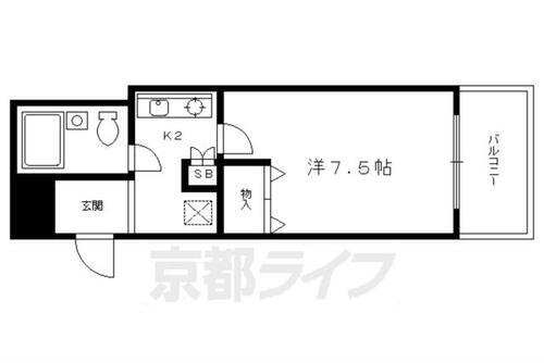 京都府京都市上京区大宮通下長者町下る清元町 丸太町駅 1K マンション 賃貸物件詳細