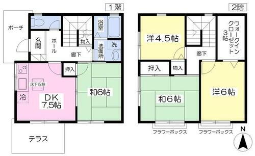 京都府相楽郡精華町桜が丘４丁目 高の原駅 4DK マンション 賃貸物件詳細