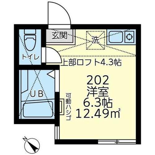 神奈川県横浜市神奈川区神奈川２丁目 賃貸アパート