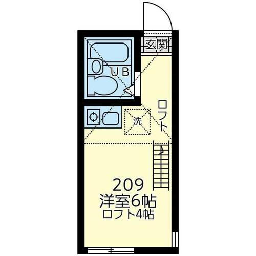 神奈川県横浜市港北区小机町 賃貸アパート