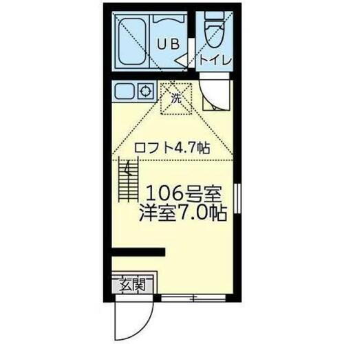 神奈川県横浜市神奈川区白幡東町 賃貸アパート