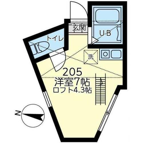 神奈川県横浜市中区西之谷町 賃貸アパート