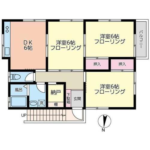 神奈川県横浜市神奈川区六角橋４丁目 賃貸アパート