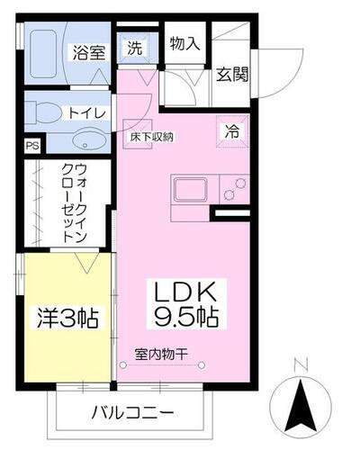 神奈川県横浜市栄区桂町 本郷台駅 1LDK アパート 賃貸物件詳細