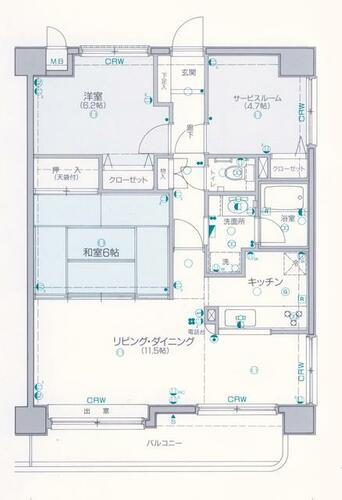 宮城県仙台市宮城野区福田町２丁目 福田町駅 3LDK マンション 賃貸物件詳細