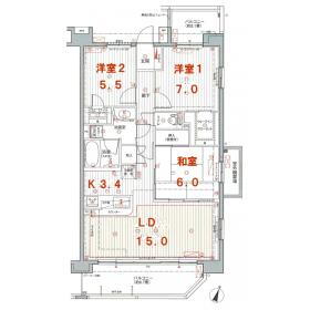 モナーク沼津 4階 3LDK 賃貸物件詳細