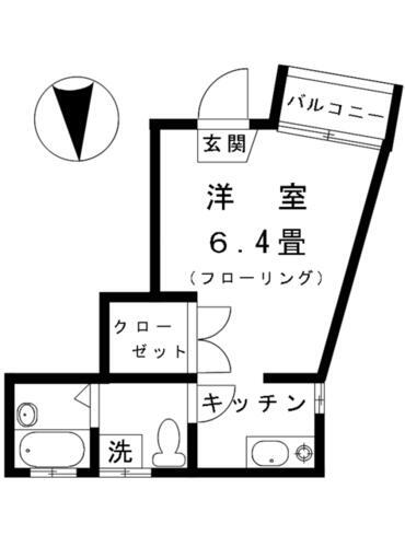 東京都世田谷区野沢１丁目 三軒茶屋駅 1K アパート 賃貸物件詳細