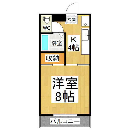 長野県松本市大字神林 新村駅 1K マンション 賃貸物件詳細