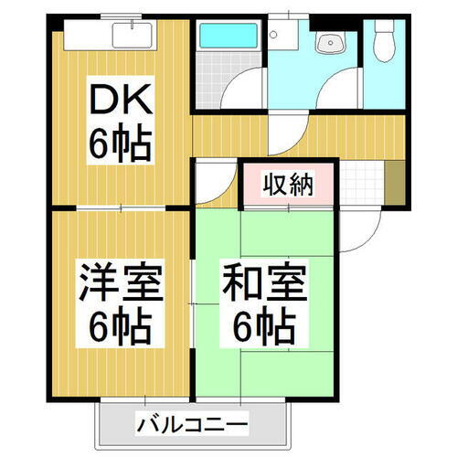 長野県大町市社 南大町駅 2DK アパート 賃貸物件詳細