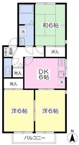 愛媛県松山市鷹子町 鷹ノ子駅 3DK アパート 賃貸物件詳細