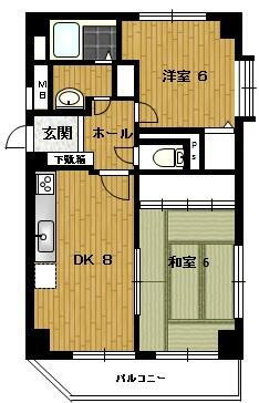 愛知県名古屋市瑞穂区石田町１丁目 新瑞橋駅 2DK マンション 賃貸物件詳細