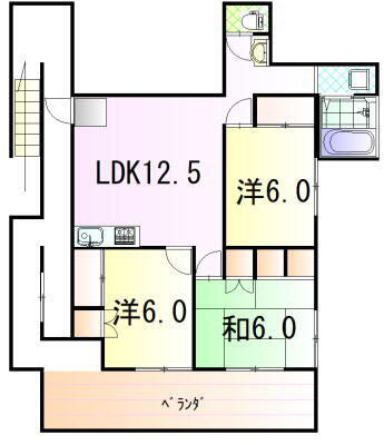 千葉県千葉市緑区誉田町２丁目 誉田駅 3LDK アパート 賃貸物件詳細