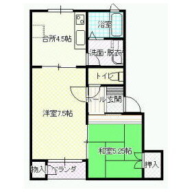 岩手県北上市中野町３丁目 2DK アパート 賃貸物件詳細