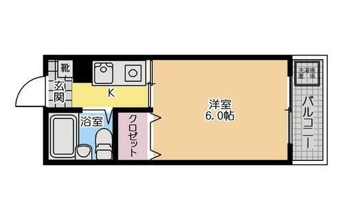 シャトー金沢 3階 1K 賃貸物件詳細