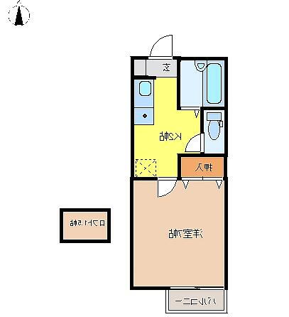 佐賀県鳥栖市宿町 1K アパート 賃貸物件詳細