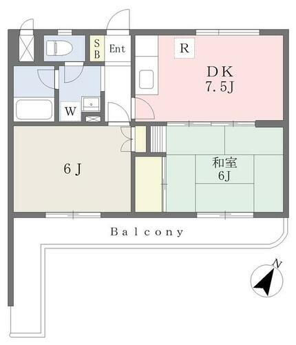 神奈川県横浜市保土ケ谷区星川３丁目 和田町駅 2DK マンション 賃貸物件詳細