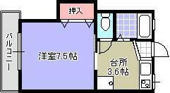 岩手県盛岡市本町通２丁目 1K アパート 賃貸物件詳細