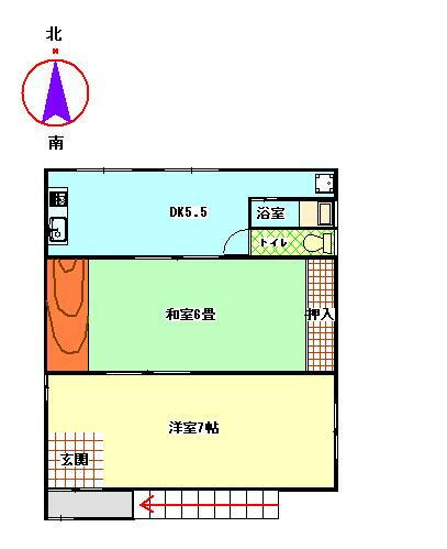 寿ハイツ 2階 2DK 賃貸物件詳細