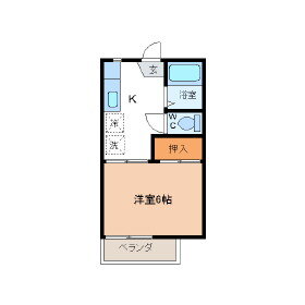福島県郡山市安積町荒井字雁股 郡山駅 1K アパート 賃貸物件詳細