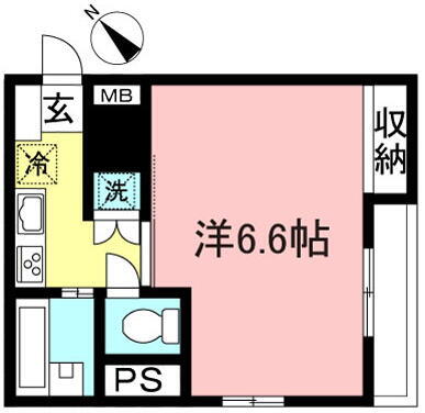 東京都杉並区浜田山３丁目 浜田山駅 1K マンション 賃貸物件詳細