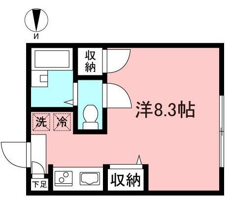 東京都杉並区永福３丁目 西永福駅 ワンルーム アパート 賃貸物件詳細