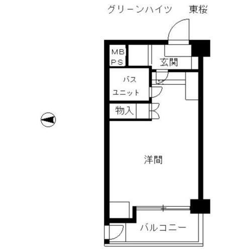 愛知県名古屋市中区東桜２丁目 新栄町駅 ワンルーム マンション 賃貸物件詳細