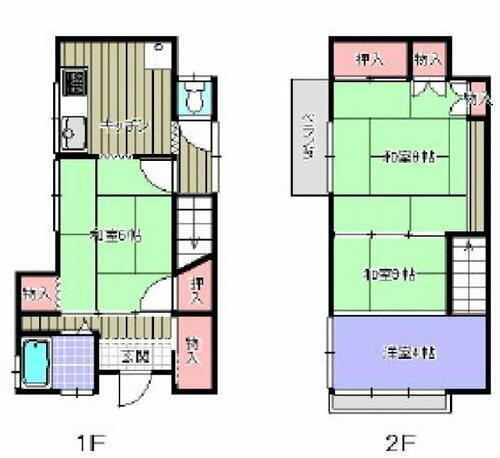 大阪府堺市東区北野田 北野田駅 4DK 一戸建て 賃貸物件詳細