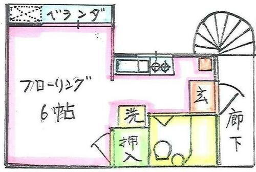 神奈川県横浜市神奈川区斎藤分町 東白楽駅 1K アパート 賃貸物件詳細