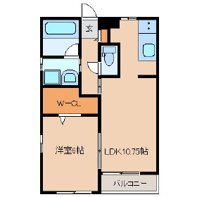 福岡県大牟田市大字草木 西鉄銀水駅 1LDK アパート 賃貸物件詳細